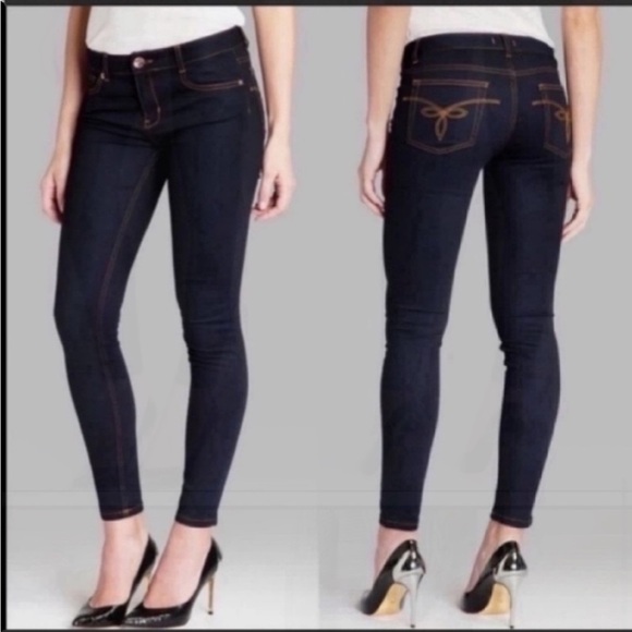 Ted Baker Skinny Kassy Jeans Dark Jeans Stretch 
Size 26 x 29 - Picture 10 of 11